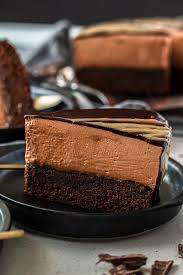 chocolate mousse mud cake video