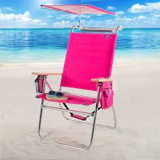 outdoor copa 4 position big tycoon canopy beach chair magenta beach chairs beach chair umbrella beach chair with canopy
