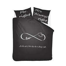 Nightlife Bettwasche Bettbezuge Infinity Grau 140x200 220 Mit 1 Kissenbezug 60x70 Mrs Always Right Bettbezug Bettwasche