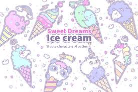 Sweet dreams ice cream cafe, kissimmee: Sweet Dreams Ice Cream By Amazing Mazeina Thehungryjpeg Com