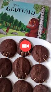 Biscuits Gruffalo Recette Chocolate Biscuit Recipe Party Food And Drinks Birthday Party Food