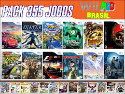 Wii Mod Brasil Pack 355 Jogos Em Wbfs Jogos Wii Jogos Wii
