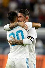 Sergio Ramos And Marco Asensio Real Madrid Jogadores De Futebol
