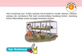 Gambar di atas adalah rangkaian gambar cerita. Buku Tematik Kelas 5 Sd Mi Lengkap Kunci Jawaban Halaman 58 59 60 61 62 Tema 1 Subtema 2 Mantra Sukabumi