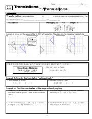 Transcription and translation summary worksheets answers biology worksheet transcription and translation teaching biology Translations Name Per 1 1 Vocabulary Transformation An Operation That Or A Figure In Some Way To Produce A New Figure The Three Transformations Are Course Hero