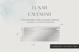 Lunar moon phase wall calendar for 2021 with the moon phases. Lunar Calendar 2021 Ethereal Edition Design Cuts