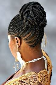 African American French Braids Black Hairstyles African American French Braid Updo Hairstyles 001 African American Hairstyles Trend 2015 F Braided Hairstyles Updo Natural Hair Styles Braided Bun Hairstyles