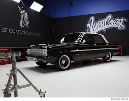 Joe Jonas Rides Off In Fully Restored 1963 Ford Falcon By West Coast Customs West Coast Customs Ford Falcon West Coast