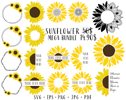 Sunflower Mega Bundle Sunflower Decal Sunflower Wedding Sunflower Svg Png Sunflower Monogram Svg Sunflower Mandala Svg Half Sunflower Svg In 2020 Butterflies Svg Flower Svg Sunflower Mandala