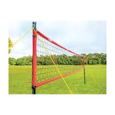 Volleyball rules for beginning volleyball players and fans yellow card results a loss of point. Red And Blue Outdoor Volleyball Net Rs 449 Piece B M Enterprise Id 20079657633