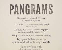 A sentence with all letters of the alphabet. Pangrams Sentences That Use Every Letter In The Alphabet Kids Handwriting Sentences Neat Handwriting