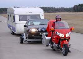 In general, you can expect to pay under or around $3000 for smaller motorcycle camper trailers and from $3000 to $6000 for larger models with more features. Motorcycle Towing Tow Truck Honda