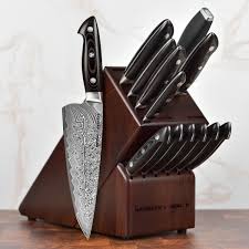 How i made these 2 twin damascus utility/ kitchen knives. Bob Kramer Knives 14 Piece Damascus Chef S Knife Set By Zwilling Cutlery And More