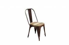 Mache es dir auf deinem neuen stuhl bequem! Hochwertiger Tolix Stuhl Detroit Bronze Mit Sitzflache Aus Holz Www Jabulo De