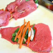 Hasil gambar untuk Beef Roll Up with Vegetables