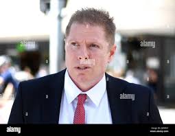 Jeromy Harris is seen arriving at the Brisbane District Court in Brisbane,  Thursday, November 26, 2020. Former soccer professional Jeromy Lee Harris,  41, is alleged to have assisted his housemate Nicholas John