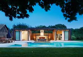 Contemporary Pool House Design Ideas To Complement Your Outdoor Lounge