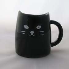 Peeking black cat mug black cat lover gift black cat coffee mug unique black cat. Black Cat Mug Genkimix Genkimix