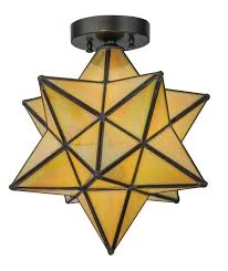 Find lighting that goes above and beyond in our collection of modern flush mount lighting. Meyda 148883 Moravian Star Flush Mount Ceiling Fixture