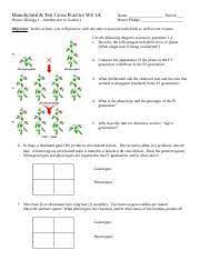 Feb 08, 2013the process through which propagation. Ch 14monohybridandtestcrosspracticeproblems Monohybrid Test Cross Practice Ws 1a Honors Biology I Introduction To Genetics Name Period Honor Pledge Course Hero