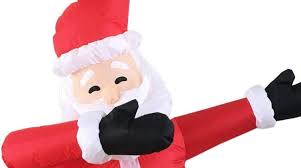 Gemmy oem small replacement solid plastic base (no folding legs) $24.99 $19.95. Inflatable Dancing Santa Top Treasures 5 Foot Dabbing Christmas Santa Santa Claus Yard Decoration Christmas Inflatables Outdoor Decor Patio Lawn Garden Rapidinfrastruktur Com