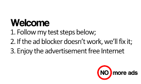 Improve the quality of … Test Your Ad Blocker In A Few Simple Steps Ads Blocker Com