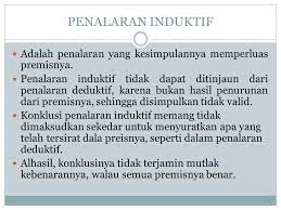 Penalaran induktif adalah alasan di mana bangunan dilihat sebagai cara untuk memberikan bukti kuat untuk kebenaran kesimpulan. Pertemuan Xii Penalaran Induktif Ppt Download