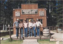 Mammoth Lakes Pack Outfit History High Sierra Western Art