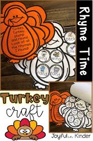 Turkey Craft Rhyme Time Thanksgiving Activities For Kindergarten Thanksgiving Kindergarten Turkey Craft