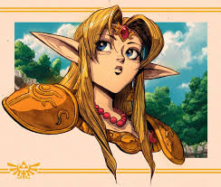 Dave Rapoza Sur Twitter Zelda From Ssbu Done In The Style Of Lodoss War Zelda Art Legend Of Zelda Character Art