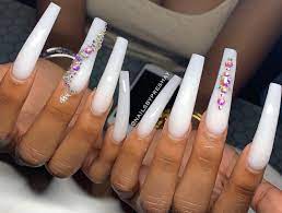 Nails Nagel Nagelfotos Click Book In Bio To Book Acrylicnails Swarvoski Swarvoskicrystals All Pretty Acrylic Nails Long Acrylic Nails Cute Acrylic Nails