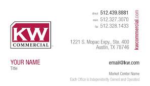 Asksebby is part of an. Kw Commercial Business Card Horizontal Aredstore