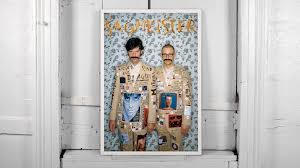 sagmeister walsh sagmeister zurich poster for a design exhibit in zurich depicting stefan sagmeister and m sagmeister sagmeister and walsh stefan sagmeister