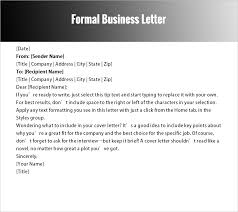 Formal letter format template word. 40 Formal Letter Templates Free Word Pdf Formats