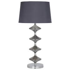 One of the reasons that so many people love having a bedside table lamp in their room is that it. Tall Lustre Glass And Chrome Tiered Table Lamp Mp30 044 Ls C Ready To Buy Millmax