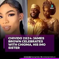 CHIVIDO 2024: James Brown celebrates with Chioma, his Imo Sister Read More  On Beesreign Media #videoftheday #beesreignmedia #naijatiktok #chivido  #contentcreator #marriage #newsoftheday #chiomadavido ...