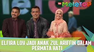 Zul ariffin, elaine daly, elfira loy and others. Elfira Loy Jadi Anak Zul Ariffin Dalam Permata Hati Meletop Episod 223 7 2 2017 Youtube