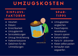 Kosten für den umzug und das einrichten. Umzugskosten 2021 Was Kostet Ein Umzug Und Wo Konnen Sie Sparen