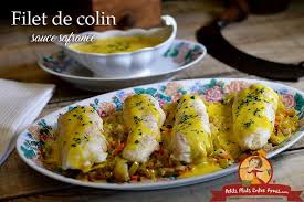Filet De Colin Sauce Safranee En 2020 Cuisson Poisson Cuisine Poisson Recettes De Cuisine