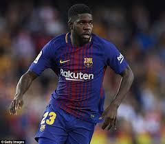 He plays as either a central defender or a left back. Barcelona To Offer Samuel Umtiti New Deal In Coming Weeks Daily Mail Online