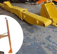 Two Section Excavator Telescopic Boom Arm With Standard Or ...