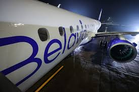Belavia saat ini telah mengoperasikan tujuh unit e195 versi terdahulu dan empat unit e175 yang berukuran lebih kecil. Belavia Receives Its First Latest Generation Embraer E195 E2