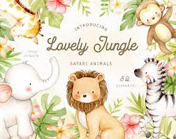 Watercolor Unicorn Unicorn Art Print Unicorn Printable Etsy Animal Clipart Safari Animals Clip Art