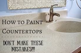 how to paint a countertop don't make
