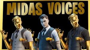 Save the world that represents the soldier class. All Midas Voices Voicelines In Fortnite Chapter 2 Season 2 Fortnite Henchman Voices Youtube