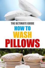 10 Great Ways To Wash Pillows Wash Pillows Pillows Cleaning Pillows