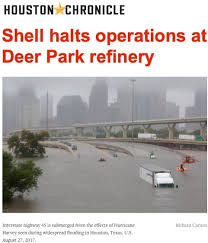 Operated by shell, deer park includes a petrochemical complex and also refines crude from africa, south america and the united states. Shell Halts Operations At Deer Park Refinery Royal Dutch Shell Plc Com