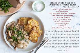 A Classic Recipe For Zurich Style Veal In A Mushroom Cream Sauce Adapted From Betty Bossi Veal Recipes Mushroom Cream Sauces Main Dish Recipes