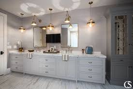 There's more than one method to make a bathroom look elegant and a few of the options revolve around the vanity. Bathrooms Christopher Scott Cabinetry