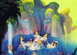 Mermaid Lagoon In Disney S Peter Pan 1953 Peter Pan Mermaids Peter Pan Mermaid Lagoon
